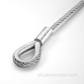 316 corda de arame de aço inoxidável 1x19 0,5 mm